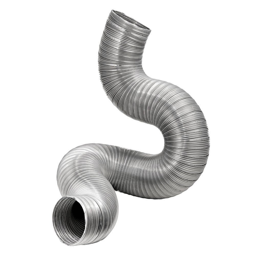 4 in. x 8 ft. Flexible Aluminum Semi-Rigid Double-Lock Air Duct price history on PriceWatchPro