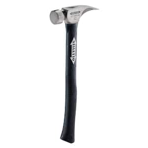 12 oz. Milled Curved Fiberglass Hammer with 16 in. Handle