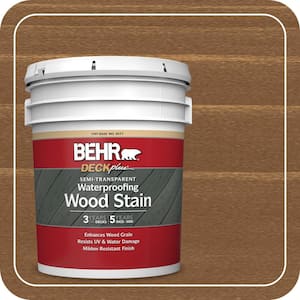 5 gal. #ST-141 Tugboat Semi-Transparent Waterproofing Exterior Wood Stain