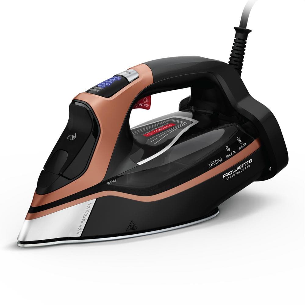 Rowenta Steam Force Pro Iron with Smart Screen DW9540U1 - The Home Depot