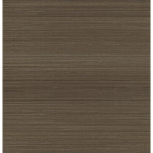 Mai Dark Grey Abaca Grass Cloth Wallpaper
