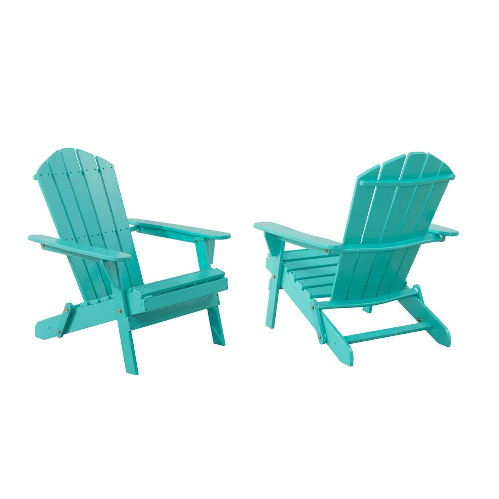 Realcomfort Sea Glass Plastic Adirondack Chair / Adams Big Easy Outdoor