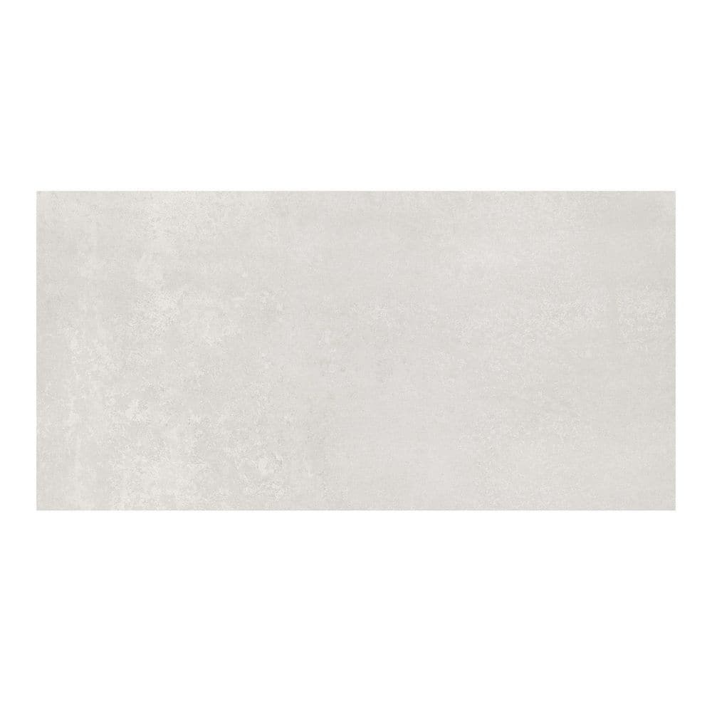 Italian White 24 in. x 12 in. Porcelain Tile Sample -  Giorbello, G8650-SMPL