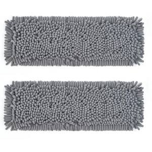 4 Pièces De Lingettes Lavables Pour Serpillère Plate - Microfibre Réutilisable Pour Nettoyage Sec Et Humide - Compatible Avec La Plupart Des Serpillières De 25 Cm