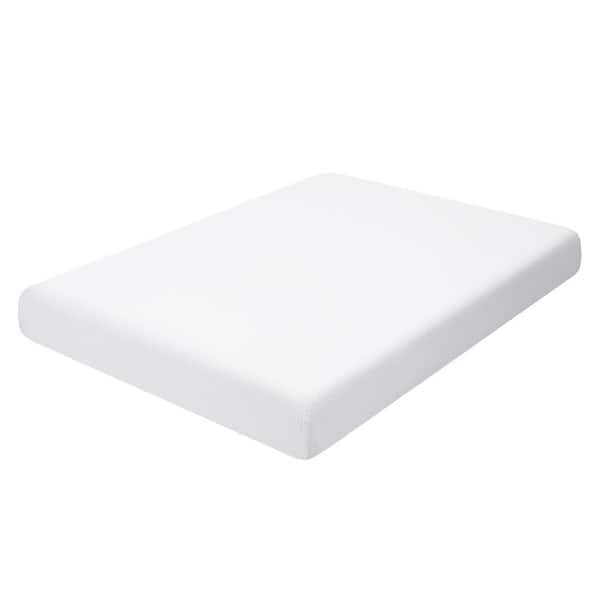 Costway 8 in. Jacquard Medium Firm Foam Full Size Mattress W/Removable Cover