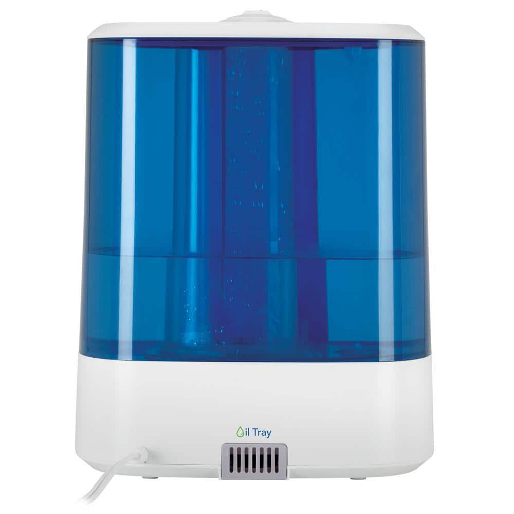 Pure Guardian Blue and White Ultrasonic Cool and Warm Mist Humidifier