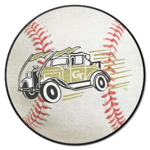 FANMATS Brooklyn Dodgers White 2 ft. x 2 ft. Round Baseball Area Rug 1878 -  The Home Depot