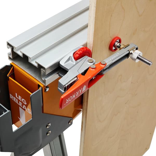 BORA 30 in. to 36 in. H Adjustable Steel Speedhorse XT Sawhorse