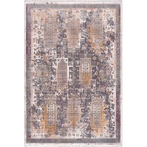 Amalfi Multi Large (8 ft. x 11 ft.) - 7 ft. 9 in. x 10 ft. 9 in. Modern Abstract Area Rug