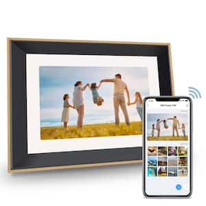 10.1 in. Wi-Fi Digital Photo Frame with Photos/Videos Sharing Vis App, 1280 x 800 HD IPS Display Touch Screen