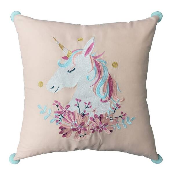 unicorn decorative pillow
