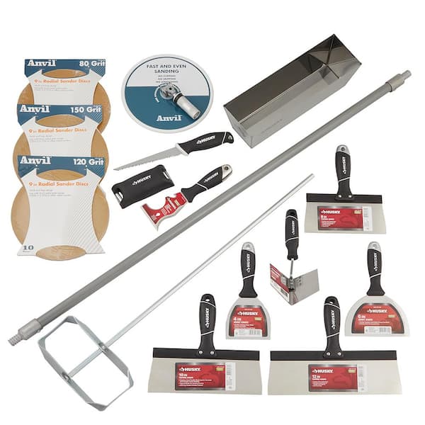 Everbilt 12 in. Stainless Steel Taping and Joint Knife Pro Set