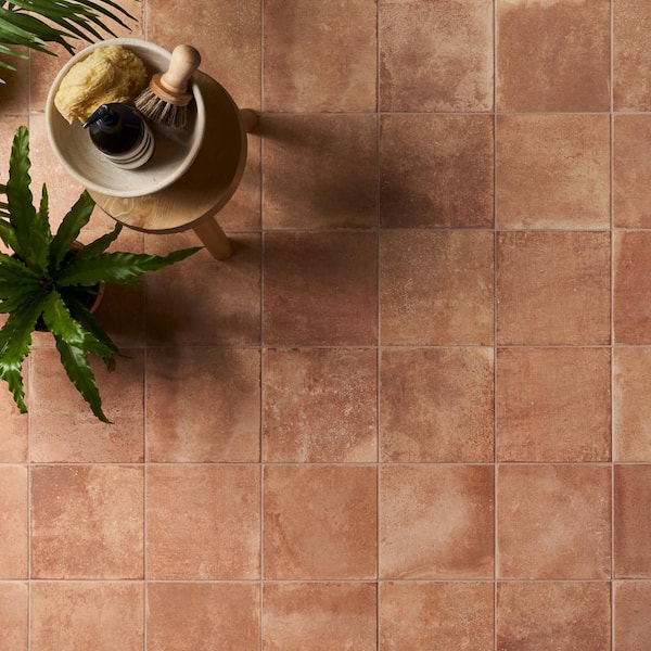 Ivy Hill Tile Angela Harris Sicilia Terra Cotta 7.87 in. x 7.87 in