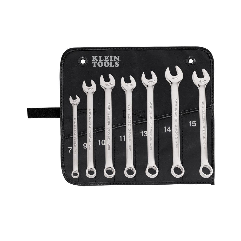 hex key set 9 in 1 Nickel-plated ball point combination wrench with molded plastic holder Small