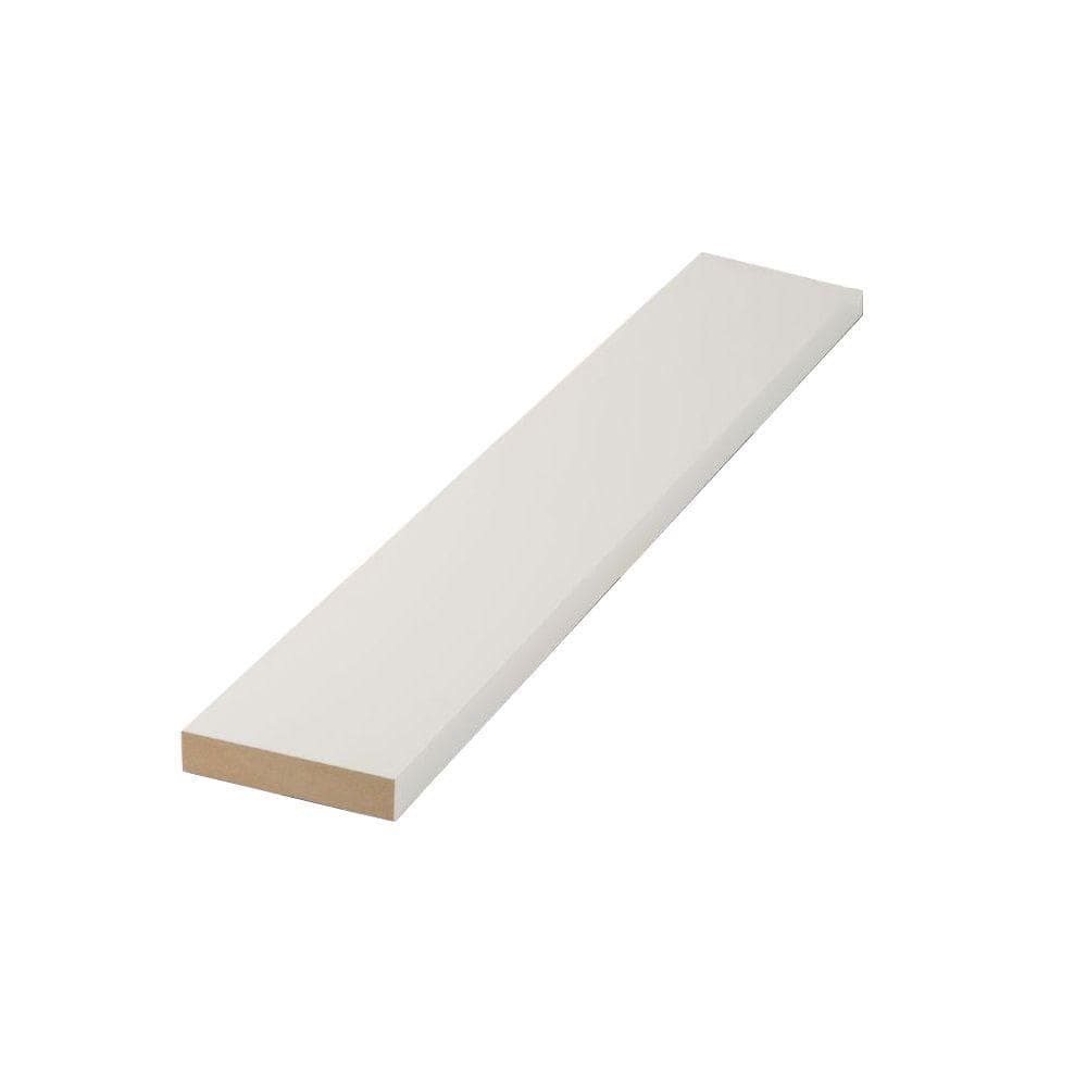 FINISHED ELEGANCE 1 in. x 4 in. x 8 ft. MDF Molding Boards 10003222 ...