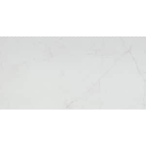 Sterlina White 5.83 in. x 11.81 in. Polished Marble Look Porcelain Floor and Wall Tile (10.516 sq. ft./Case)
