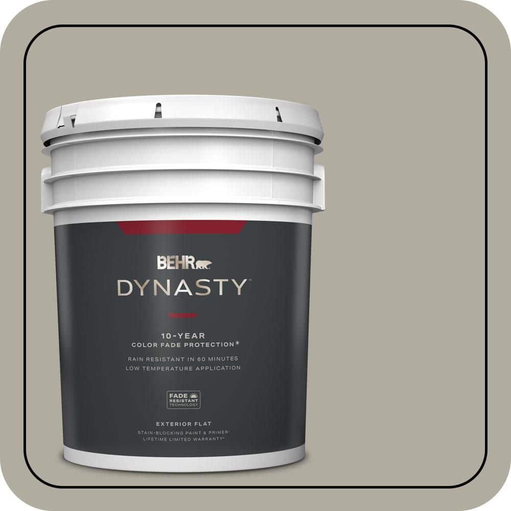 5 gal. #PPU25-06 Wells Gray Flat Exterior Stain-Blocking Paint & Primer price history on PriceWatchPro
