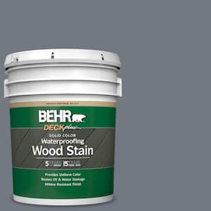 5 gal. #N510-5 Liquid Mercury color Solid Color Waterproofing Exterior Wood Stain