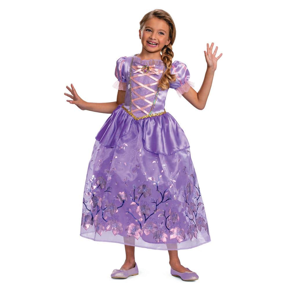Kids Deluxe Disney's Tangled Rapunzel Costume - Medium 7-8 - Kids Halloween Costume price history on PriceWatchPro