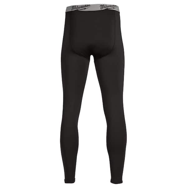 Milwaukee Men's 2X-Large Black Workskin Thermal Underwear Base