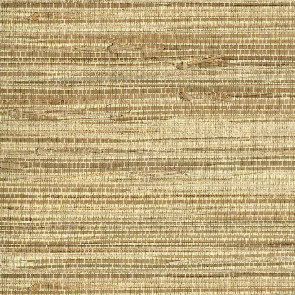 Kenneth James Endo Neutral Grasscloth Neutral Wallpaper Sample 2693 ...