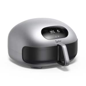 Dome 2 5.6 qt. Grey Smart Air Fryer with Large Capacity, Superior Airflow, Self-cleaning, Dishwasher Safe and Low Noise