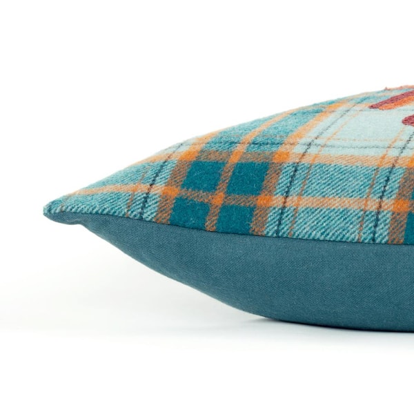 Rowley Teal Floor Pillow — Sedgwick & Brattle