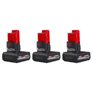 M12 12-Volt Lithium-Ion XC High Output 5 Ah Battery (3-Pack)