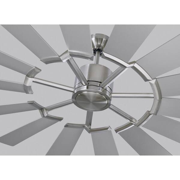 Monte Carlo Prairie 62 In Led Indoor, Double Outdoor Ceiling Fan With Light
