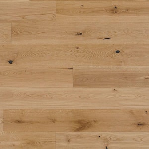 Teaberry XL Euro Oak 1/2 in. T x 7.5 in. W Tongue and Groove Smooth Engineered Hardwood Flooring (31.09 sq. ft./Case)