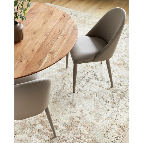 Livabliss Kristian Modern Dining Chair, Beige, 32 in. H x 19 in. W x 24 in. D, 32 in. H x 19 in. W x 24 in. D