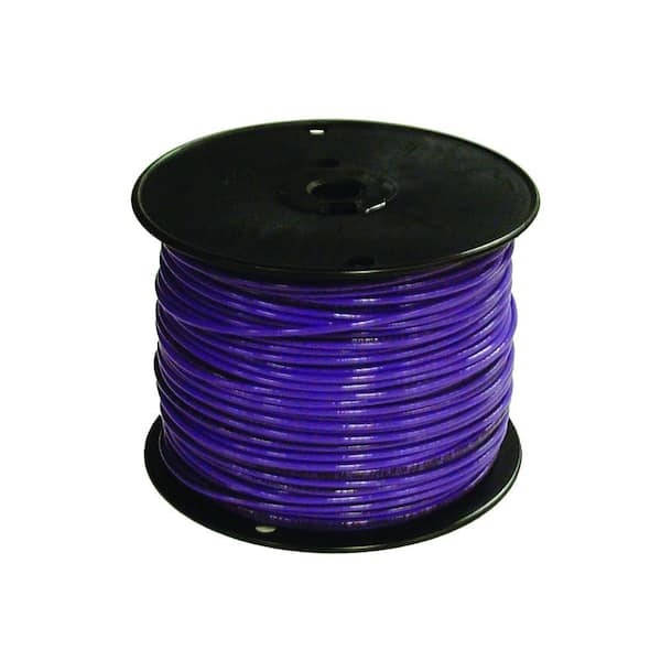 Southwire 500 ft. 16 Purple Stranded CU TFFN Fixture Wire