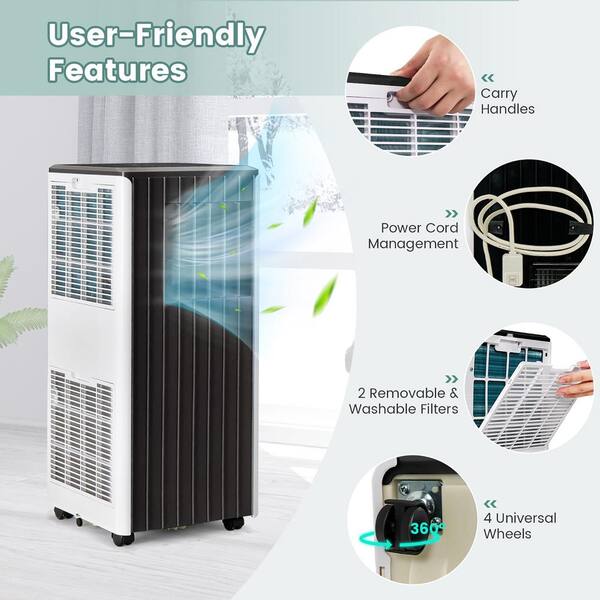 定価26400円 アパルトモン×Americana Thermal relax Gymax 5,200 BTU Portable Air Conditioner Cools 250 Sq. Ft
