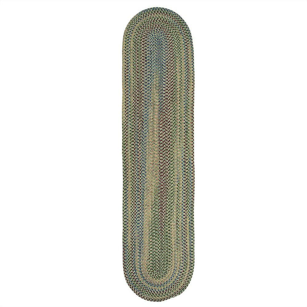 Worley Moss Green 2 ft. x 8 ft. Indoor/Outdoor Area Rug