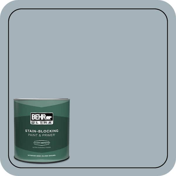 BEHR ULTRA 1 qt. #PPF-27 Porch Ceiling Extra Durable Semi-Gloss Enamel Interior Paint & Primer