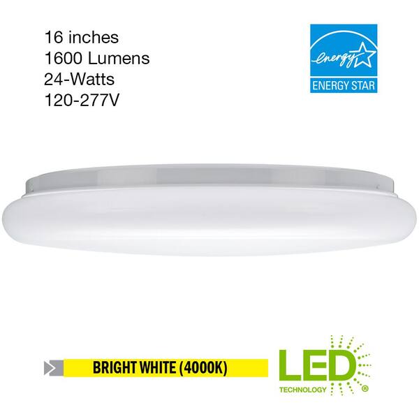 LED Surface Ceiling Mount Light Living Corridor Kitchen Bathroom Lamp UL 16 Watt 
