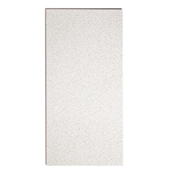 2 ft. x 4 ft. Radar Basic White Square Edge Lay-In Ceiling Tile, case of 4 (32 sq. ft.)
