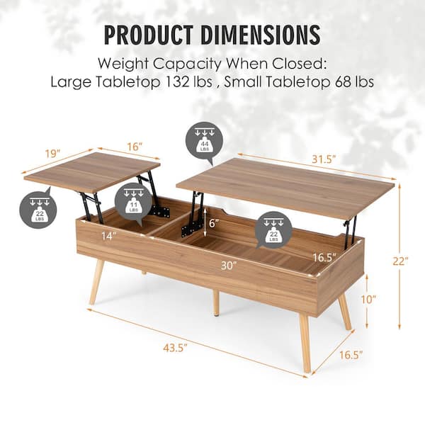センターテーブル・ローテーブル truck furniture  OAK GLASS-TOP LOW TABLE センターテーブル・ローテーブル truck furniture OAK GLASS-TOP