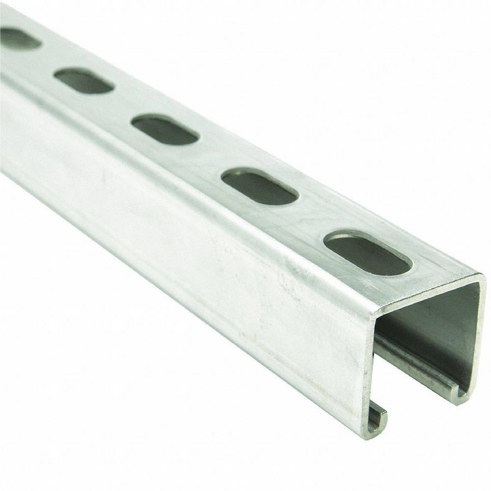 NEWHOUSE ELECTRIC 1 5 8 In 12 Gauge 4 Ft LMetal Strut Channel