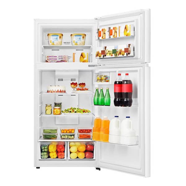 Vissani 18 cu. ft. Top Freezer Refrigerator in White with ENERGY