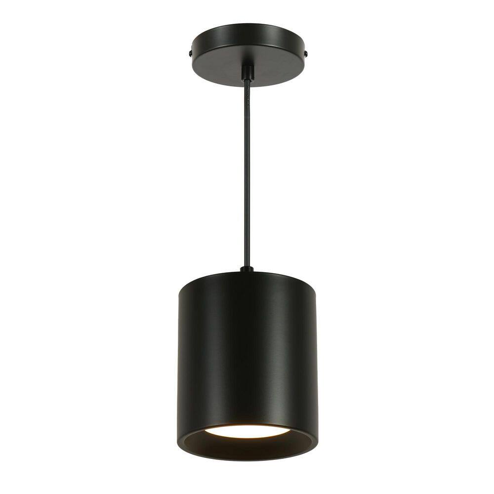8-Watt 1-Light Black Dimmable 5 CCT Integrated LED Mini Pendant Light, Modern 2-in-1 Ceiling Light price history on PriceWatchPro