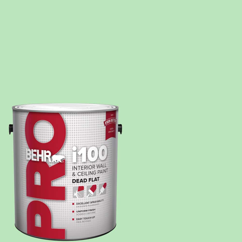 1 gal. #P390-3 Mint Parfait Dead Flat Interior Paint price history on PriceWatchPro