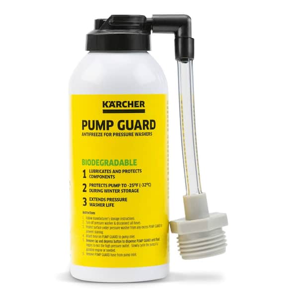 Pump Guard Aerosol 4 oz. Pressure Washer Pump Protector, Antifreeze and Lubricant