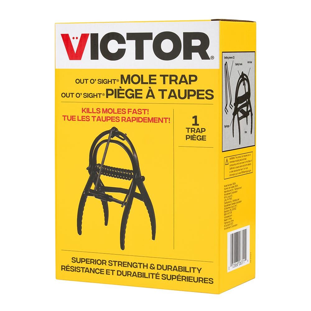 Victor Out O'Sight Outdoor Mole Trap (1-Pack) 0631A - The Home Depot