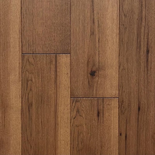 CENTURY FLOORING Prefinished Chestnut Hickory 1/2 in. T x 5.4 in. W Tongue and Groove Engineered Hardwood Flooring (35.1 sq. ft./ case)
