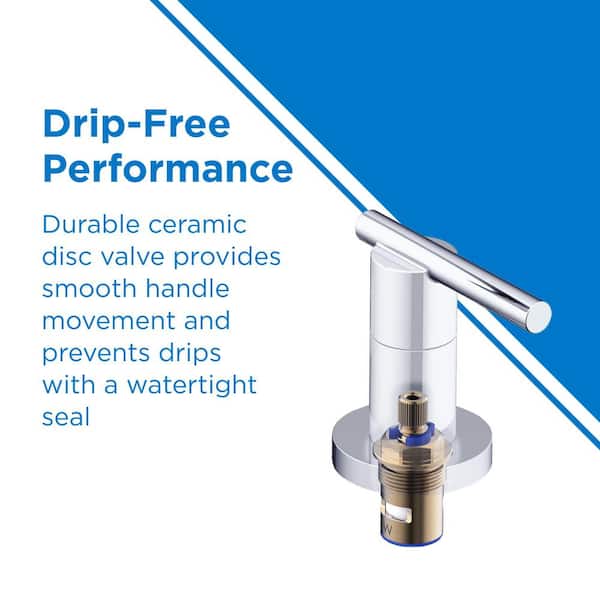 Gerber Kinzie 8 in. Widespread 2-Handle Bathroom Faucet with Metal