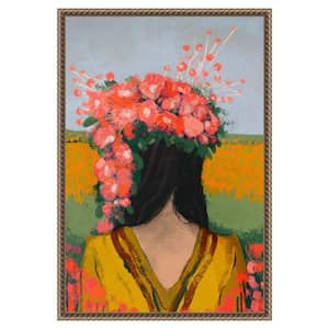 "Like The First Day" by Treechild 1-Piece Floater Frame Giclee Abstract Canvas Art Print 23 in. x 16 in.