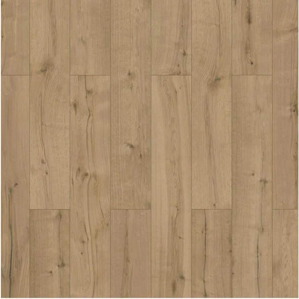 Take Home Sample - Thistle Creek Oak Waterproof Laminate Wood Flooring -  Lifeproof, 56820