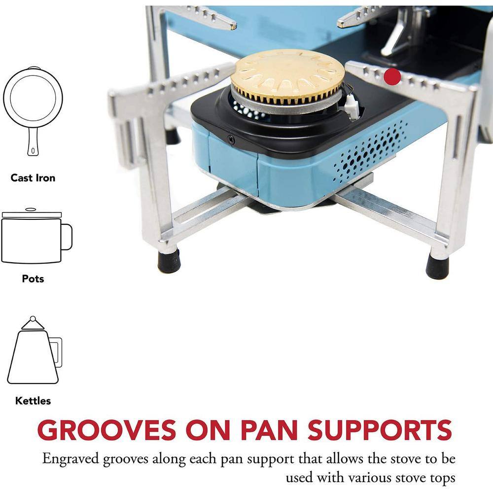 Compact Blue Gas Single Burner Portable Stove
