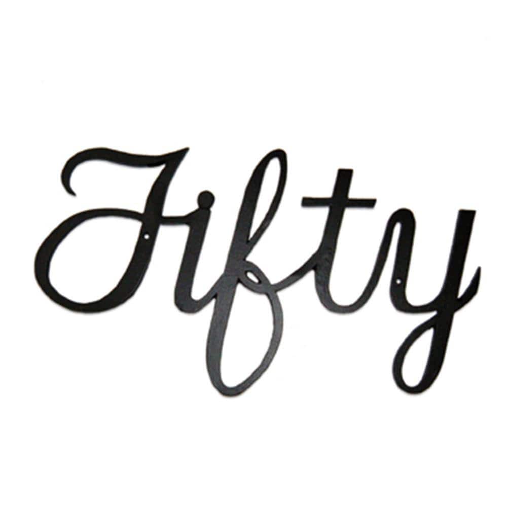 5.25 in. Aluminum Script House Number Fifty price history on PriceWatchPro